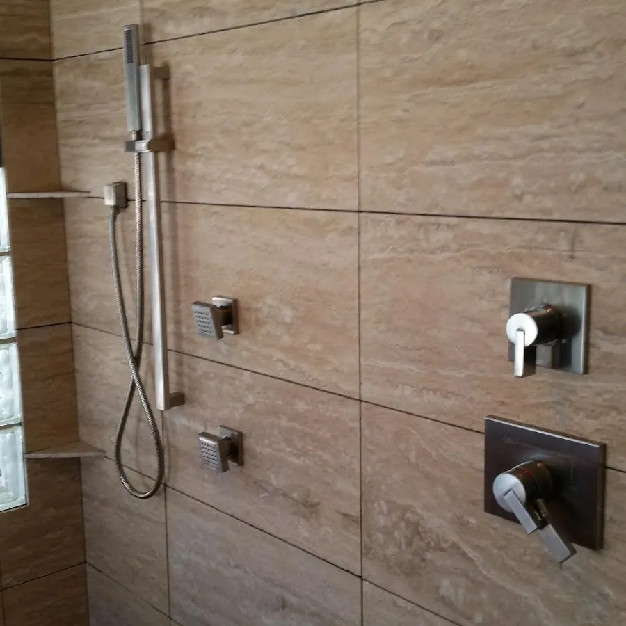Shower fixture installation for Water Heater Installation in Monterey